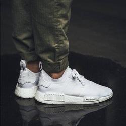 adidas primeknit nmd triple white