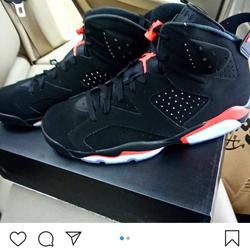 Jordan 6 Infrared Kota Jawa Timur