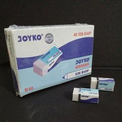 Penghapus JOYKO Kecil Putih/Eraser Joyko B40P/Hapusan Stip Joyko ATK