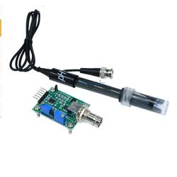 Promo SENSOR PH METER MODULE PH-4502C WITH PROBE ELECTRODE FOR ARDUINO ...