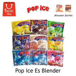 Pop Ice Es Blender Milkshake Powder Aneka Rasa Seger Nikmatnya - 10pcs