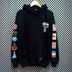 Jual Hoodie Stussy Flag Model Desain Terbaru Harga Desember 2024 Tokopedia
