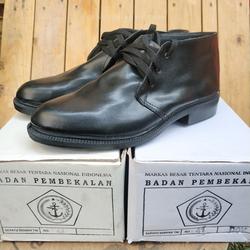 Sepatu PDH TNI / Sepatu pdh Jatah badan pembekalan