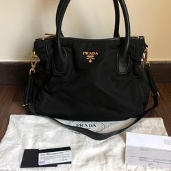 prada mini tessuto bag