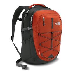 orange north face bag