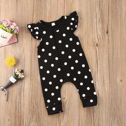 Jual YM543 Romper Baju Ak Bayi Polkadot 