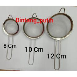 SARINGAN STAINLESS MINYAK 8 CM, SARINGAN BUBUR BAYI, JUS, TEH