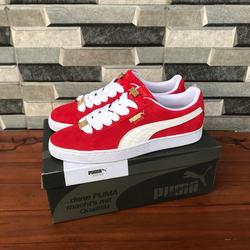 puma suede red zone