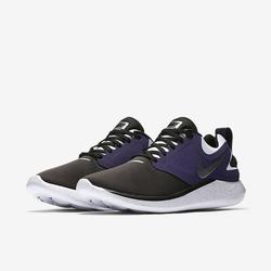 nike lunarsolo black running shoes