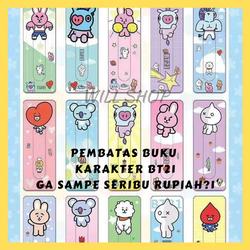 Jual Pembatas Buku Bt21 Di Dki Jakarta Harga Terbaru 2021