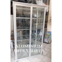 Almari Kaca Perhiasan Rak Kaca Perhiasan Murah Home Furniture Home Decor On Carousell