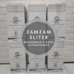 Air Zamzam 5 Liter Asli Murni Segel