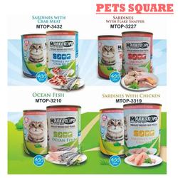 Makanan Kucing Kaleng MARKOTOPS 400gr All Variant (EKSPEDISI)