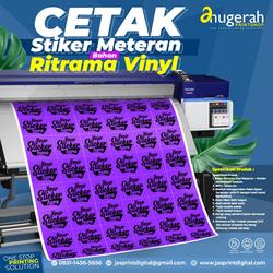 Jual Cetak Stiker Sticker Vinyl Meteran Ritrama waterproof - VINYL ...