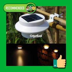 Lampu Pagar Solar / LED Fence Light Outdoor Garden Taman Hemat listrik