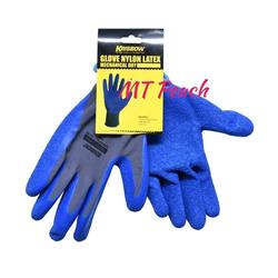 KRISBOW HAND GLOVE NYLON LATEX MECHANICAL DRY SARUNG TANGAN SAFETY
