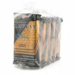 Biscuit Nissin Lovely Cream Sandwich / Biskuit Krim Lovely Nissin - Lemon