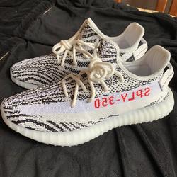 yeezy 350 zebra back