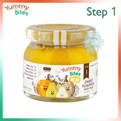 YUMMY BITES MEAL 145gr STEP 1 SWEET PUMPKIN & PEAR