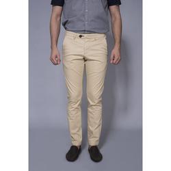 ANDREW SMTIH - LIGHT BROWN SLIM FIT CHINOS - 34