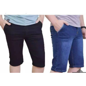 CELANA JEANS PENDEK PRIA QUALITY BESTSELLER//BISA COD