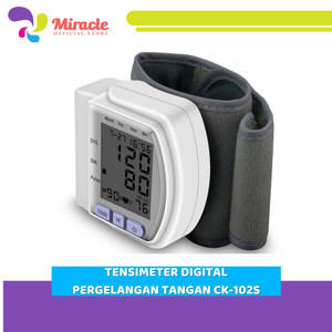 Tensimeter Digital Pergelangan Tangan CK-102S Blood Pressure Monitor