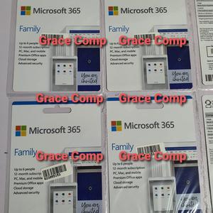 Microsoft 365 Family (365 Home) 1 Year Subs For 6 Users Resmi Astrindo