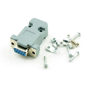 CONNECTOR SOLDER (KEPALA) DB9 (RS232) FEMALE + HOUSING