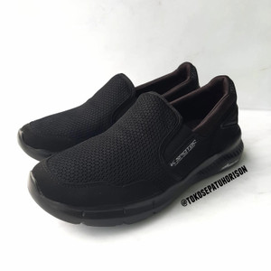 WALKING SHOES - SPOTEC LEXY FULL BLACK - SLIP ON UNISEX