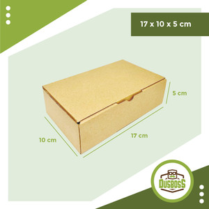 kardus 17 x 10 x 5 cm....Die Cut -aksesoris-dll model box pizza
