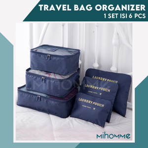 Travel Bag (Tas Travel) Organizer (6in1) Laundry Pouch