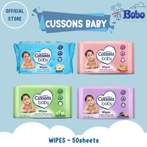 Tisu Basah Cusson Baby WIpes Tissue Basah Cussons (BUY1GET1)