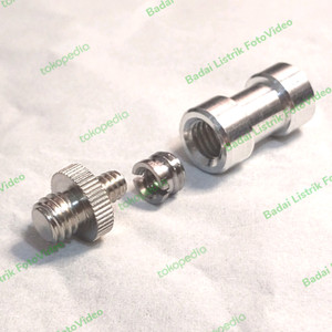 Adapter spigot 6 in 1 1/4" dan 3/8"