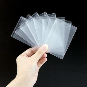 Pelindung Plastik Cover Pelindung Kartu ATM SIM KTP Sampul Cover Card