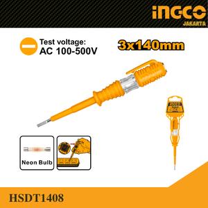 TESTPEN KECIL 3x140mm / TESPEN / OBENG TEST PEN INGCO HSDT1408