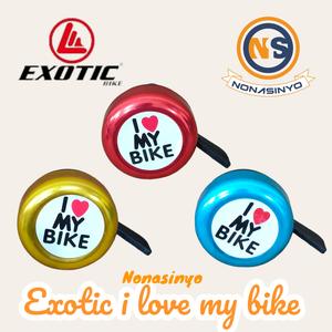 Bell sepeda I LOVE MY BIKE bell sepeda Alloy