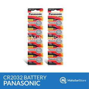 Battery / Baterai / Batere Lithium CMOS CR2032 CR 2032 3V Panasonic