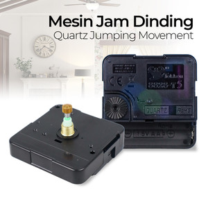 Tekken Mesin Jam Dinding Pengganti DIY Replacement Quartz Silent dan J