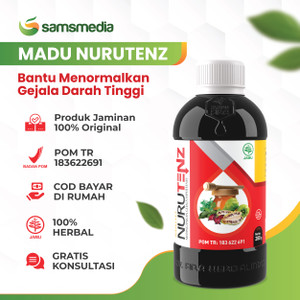 Madu Nurutenz Original Penurun Tekanan Darah Tinggi Atasi Hipertensi