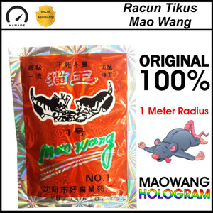 Racun Tikus Mao Wang 100% Asli Beras Merah Di Jamin Ampuh maowang