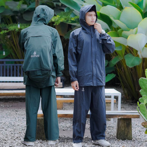 Jas Hujan ransel GUYUR dewasa raincoat baju dan celana Mantel Premium