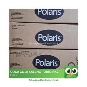 Polaris Soda Water 330ml 24 kaleng