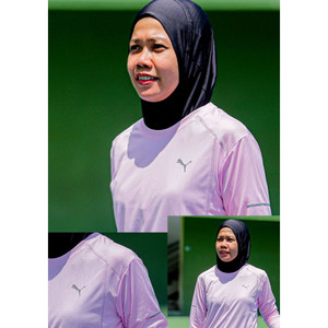 LONG SLEEVE OLAHRAGA DRYFIT WANITA PMA TENNIS RUNNING SENAM GYM ZUMBA