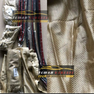 HORDENG GORDENG TIRAI MOBIL GRANDMAX GRAND MAX CREAM BEIGE FULL SET