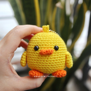 Gantungan Rajut (Amigurumi) Piyo Piyo