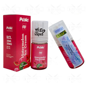 Eno Watermelon Ice Cream 30ml - Salt Nic Liquid Vape by Public