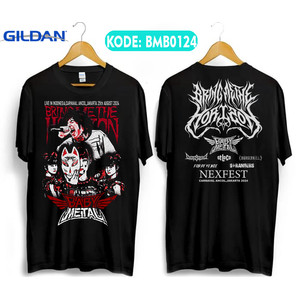 Kaos bring me the horizon babymetal nexfest 2024 live in indonesia BMB0124
