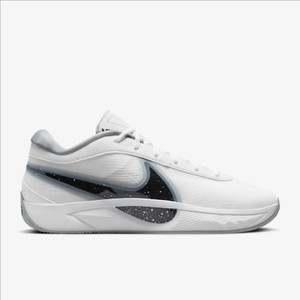 Sepatu Basket Nike Giannis Zoom Freak 6 EP "White Black Wolf Grey" Fj7807-102