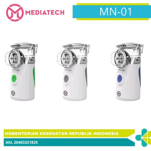 Mesh Nebulizer Portable Alat Uap Bantu Pernafasan Asma Inhalasi