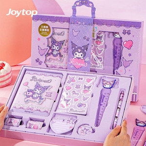 SANRIO NOTEBOOK SET ALL IN 1 / KUROMI MAGNETIC DIARY BOOK SET / ALL IN 1 GIFT BOX DIARY SANRIO SET